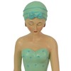 Things2Die4 Vintage Bathing Beauty in Teal and Blue Polka Dot