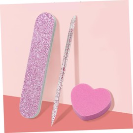 WOONEKY 10-piece Manicure Kit Nails Sponge Buffing Boards Nail Art Tools Set for Women