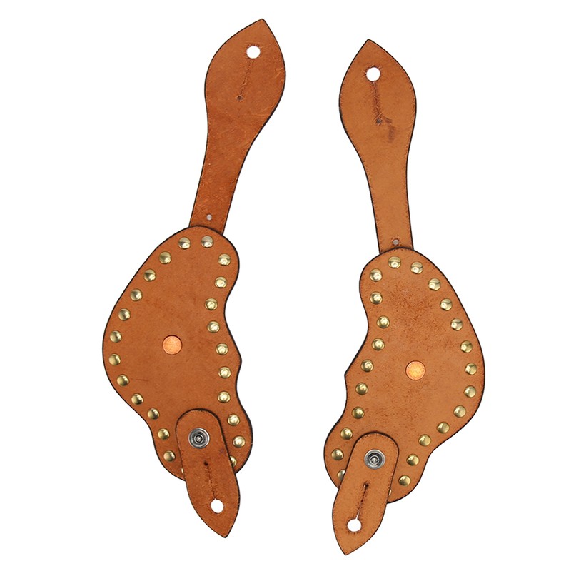 Spur Strap Artificial Leather Adjustable Western Spur Strap with Buckle