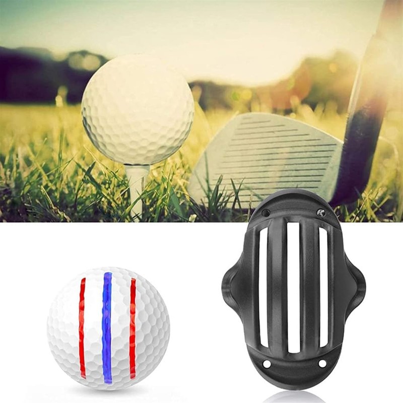 Namvo Golf Ball Marker Kits - 3 Pieces Alignment Sets
