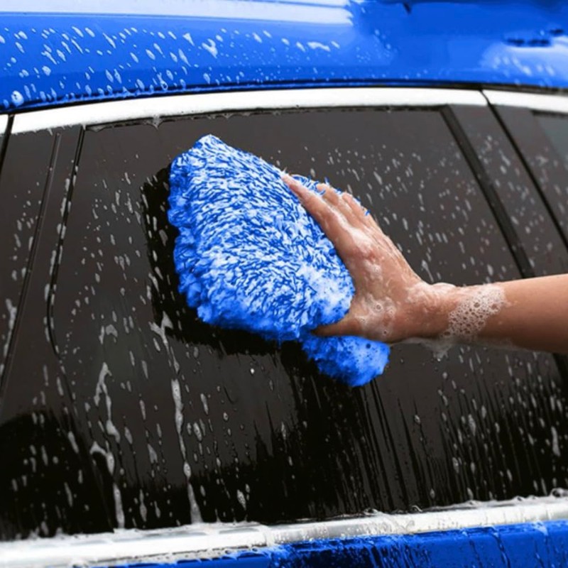 Goodyear Chenille Luxury Sponge Specially Designed Microfiber Sponge| Machine Washable