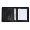 Samsill Professional Padfolio/Portfolio with Zippered Closure Case, 2 Inch Removable