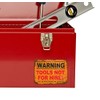 2 x 10cm Tool Box Warning Vinyl Sticker Car Bike