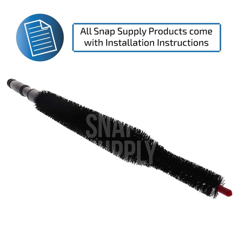 PRYSM Multi Use Flexible Refrigerator Coil and Vent Cleaning Brush