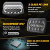 SPL DOT Approved 105W Brightest 5x7 7x6 Projector Led Headlights