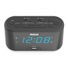 RCA RC571 Digital Alarm Clock Radio with Large Numbers and