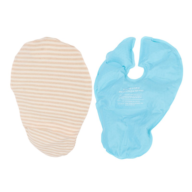 Breast Hot Cold Pad Waterproof Soft Gel Bead Mastitis Relief