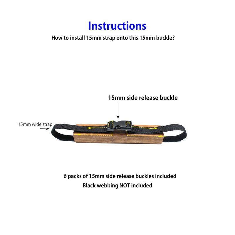 Ahijklmn Plastic Side Release Buckle Clips Heavy Duty Plastic Snap