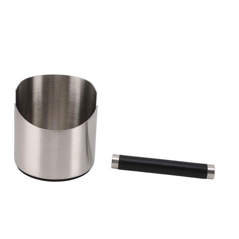 Stainless Steel Coffee Grounds Knock Box Coffee Knock Box with
