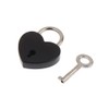 2PCS Heart Shaped Mini Lock Metal Locks with Keys for