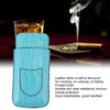 3 Finger Cigar Holder Frosted Finish Portable 3 Finger Leather