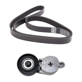 TRQ Belt Set Compatible with 2011-2016 Scion tC 2012-2017 Toyota Camry 2009-2018 RAV4