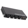 Ethernet Optical Switch 6 Ports 10 100Mbps RX1550 Tx1310nm LED