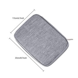 Watch Band Organizer, Watch Band Storage Case, Waterproof Smart Watch Band Organiser Case, Travel Organiser Bag for Watch Bands for Bands and Accessories,Watch Band Pin,Cable,Earphones (Gray)