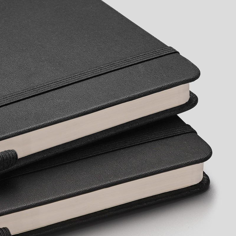 RETTACY Blank Notebook A5 Plain Notebook 2 Pack - 384