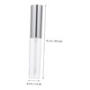 BIUDECO 12pcs Lip Gloss Tube Creative Design Round Empty Storage