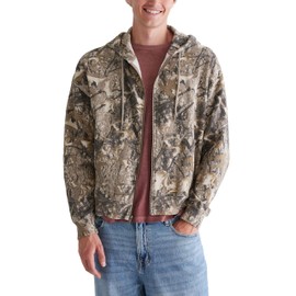 Aéropostale Men's AERO Soft CAMO Boxy FZ Hood