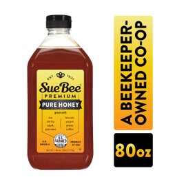 Sue Bee Pure Premium Honey From USA Beekeepers, 80 oz