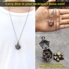 Haxtec Mini Metal DND Dice Set With 20mm Antique Iron