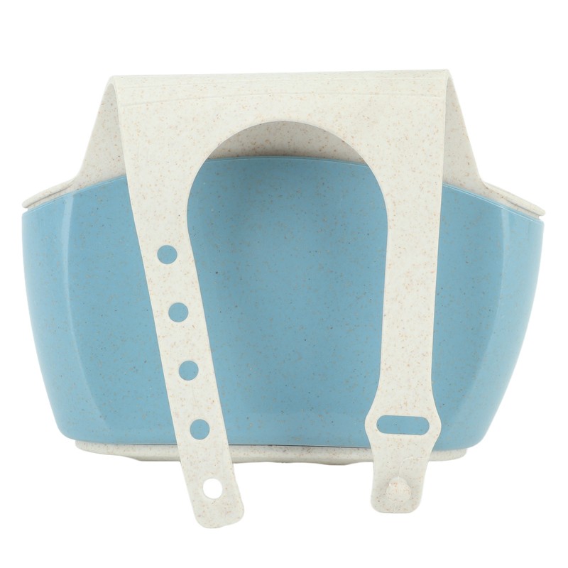 4Pcs Sink Sponge Holder PP 2 Layer Adjustable Strap Soap