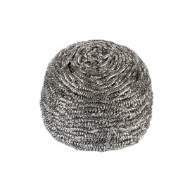 Restaurantware Stainless Steel Scrubbers, Pack of 100 Professional Dish Scrubbers, Stainless Steel Scrub Pads for Pots and Pans, Heavy-Duty Corrosion Resistant for Home and Commercial Kitchens