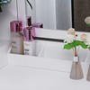 BEWISHOME Vanity Set with Mirror & Cushioned Stool Dressing Table