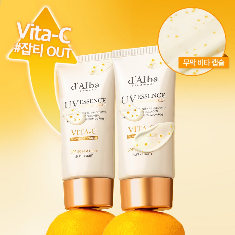 Dalva Vita Capsule Anti-Aging Sun Cream 50mlX2 / 달바 비타