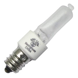 Westinghouse 06255 - HKX60FR/E12 Screw Base Single Ended Halogen Light Bulb