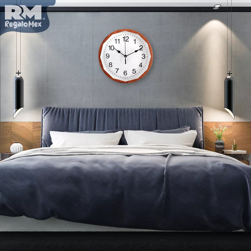Rm Regalomex Reloj Análogo De Pared Minimalista
