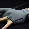 YEUEK CPBA Billiards Glove 3 Finger Pool Glove for Left