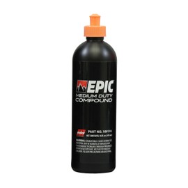 Malco EPIC Medium-Duty Car Polishing Compound – Best Minor Scratch Remover | All-in-One Compound for Polishing Car Paint | Dust-Free, Swirl-Free Finish | Removes P2500 Sand Scratches | 16 Oz. (109116)