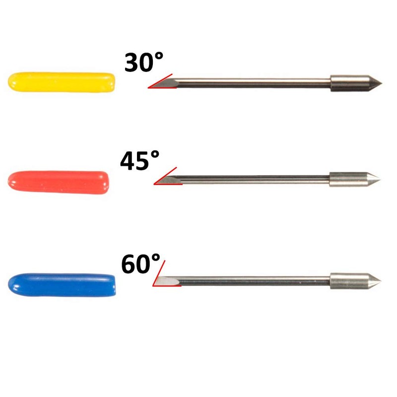 CJRSLRB CB09 Graphtec Blade Holder Base with 18Pcs Cutting Blades