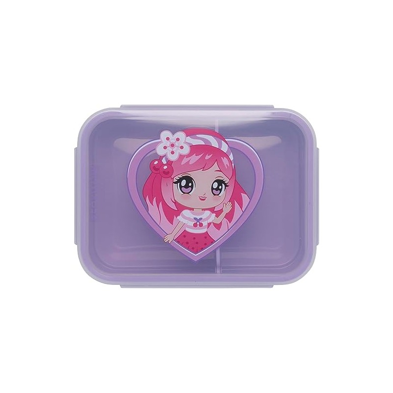 Beckmann, Children's Cherry Lunch Box with Removable Divider, Primary School