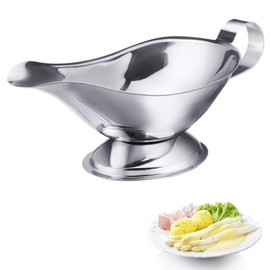 Westmark 62292270 Sauce Bowl, Drip-Free Spout, Capacity: 350 ml, Stainless Steel, Silver