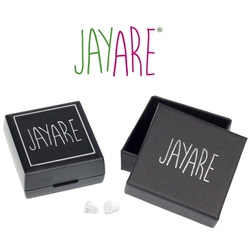 JAYARE Children's Banana Stud Earrings 925 Sterling Silver with Enamel