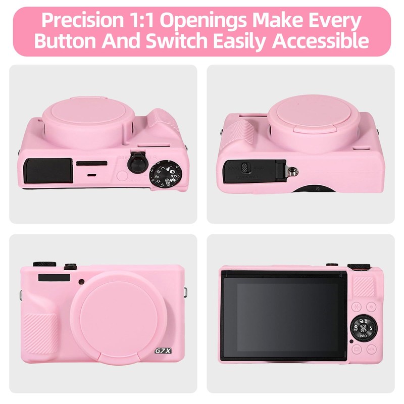 Camera Case for PowerShot G7 X Mark III, Hard Case