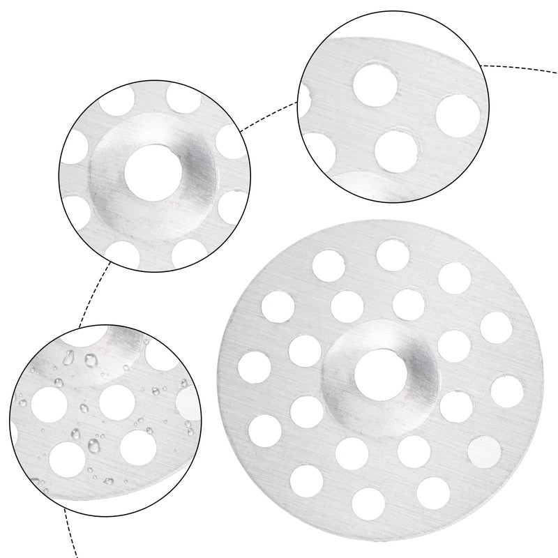 Peohud 600 Pcs 1 Inch Plaster Washers, Metal Washers for