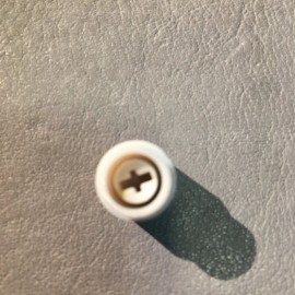 Kreem USA Seller 2xWhite Round 3Way Switch Tip for Fender Squier Affinity Telecastster