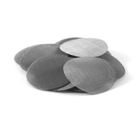 Made in The USA - 5 1.25" (1 1/4") Pipe Screen Filters (Extra Fine Mesh) - Up in Smoke Brand