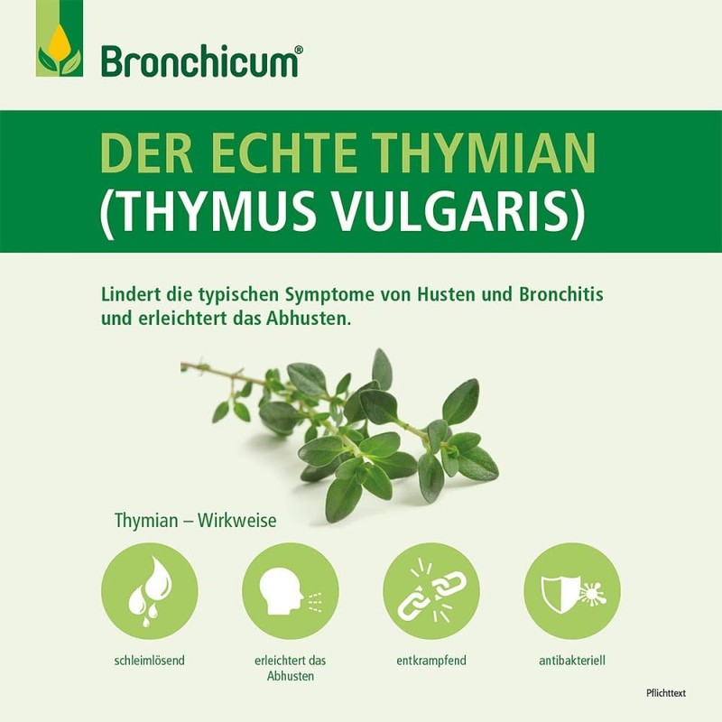 BRONCHICUM Thymian Lutschtabletten, 100 g