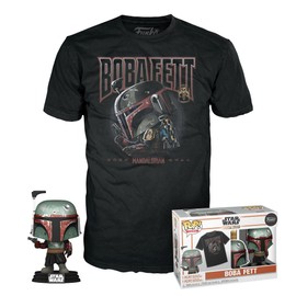 POP & TEE: SW- Boba Fett- S