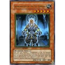 Yu-Gi-Oh! - Grandmaster of The Six Samurai (GLD1-EN026) - Gold Series 1 - Limited Edition - Gold Rare
