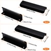 Mnixy Hidden Cabinet Handles 4 Pieces Furniture Handles Aluminium Profile