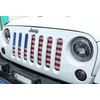 Hooke Road JK Front Grill Mesh Grille Insert Bug Screen