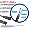 HaoDuoQian 2 Core 2Pin Led Connector 18AWG Big Size IP65