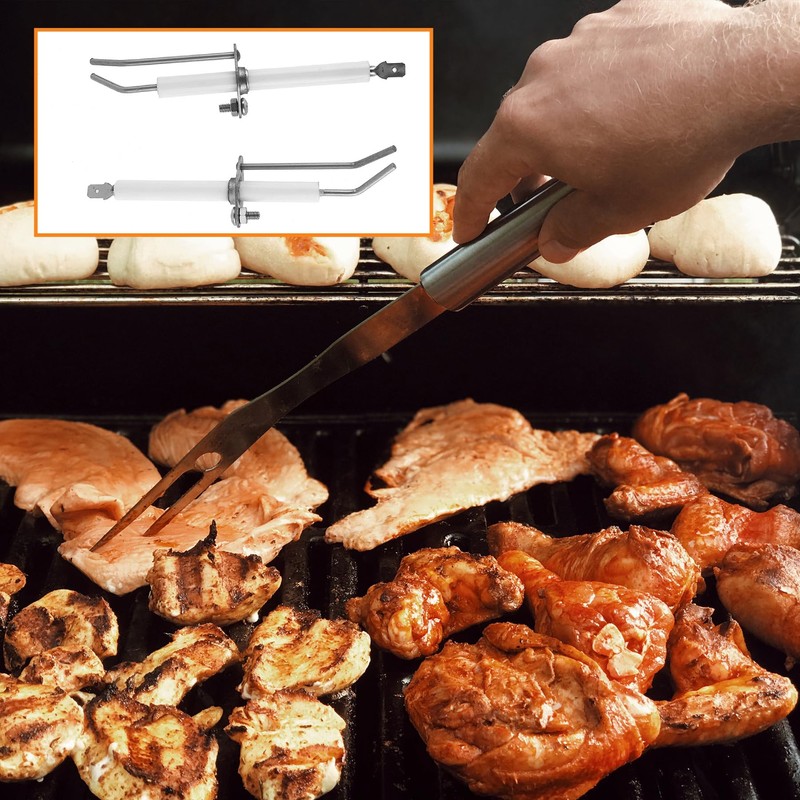 AJinTeby Electronic Grill Igniter & Ceramic Ignitor Electrode Replacement kit