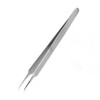 Hardened Tweezers Curved Accurate Repair Maintenance Fixture Super Fine Tip