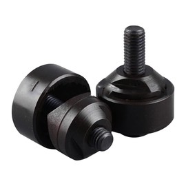 TopHomer 16-50mm Hexagonal Sheet Metal Hole Punch Hexagonal Inner and Outer for Cutting Sink Steel Plate (Hexagon Outside,16mm/0.63")