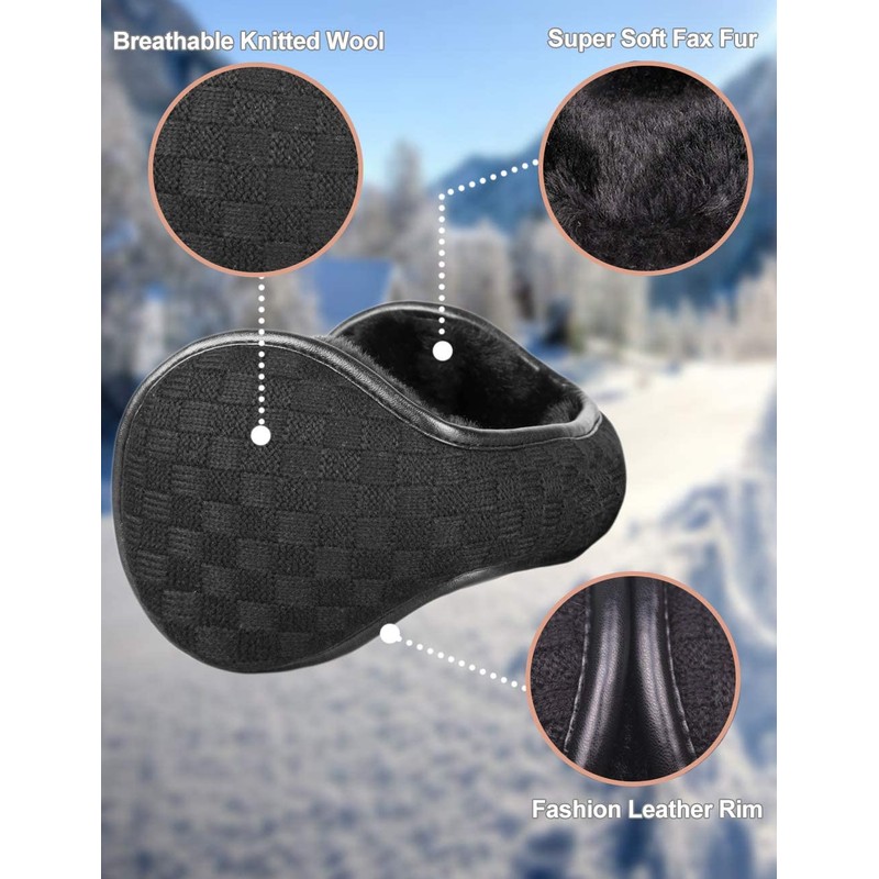 LifeFan Foldable Unisex Ear Warm Earwarmer Ear Wrap Winter Cold