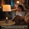 Reaketon Table Lamp Set of 2 with USB Ports, 28"